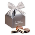 Chocolate Covered Oreos in Silver Gift Box